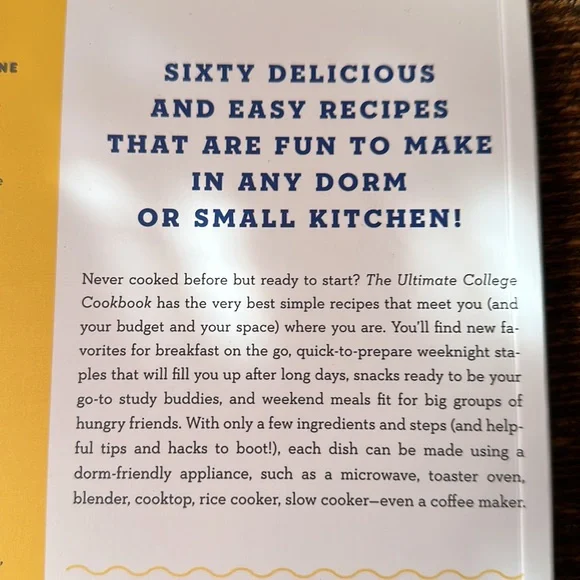 The Ultimate College Cookbook- Victoria Granof easy flavor forward Recipes - Picture 7 of 13